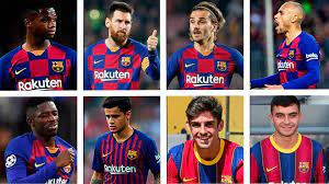 All the fc barcelona stars of past and present have had a hand in crafting the history of their club team. Eight Forwards For The Barca 2020 21 These Are Their More Recent Numbers