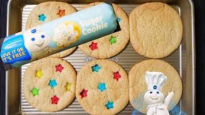 Enriched wheat flour, sugar and/or golden sugar, vegetable oil shortening (palm, high monounsaturated canola and/or soybean oil), water, dried whole eggs (with sodium. Pillsbury Sugar Cookie Dough Youtube