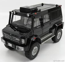Glm Models Glm18205601 Scale 1 18 Mercedes Benz Unimog U5000 2013 Black Mercedes Benz Unimog Unimog Unimog U5000