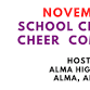 November 22 Cheer Competition | Alma event image
