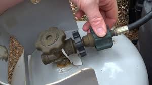 Propane tank top construction heater propane tank top construction heater the propane (lp) gas pressure regulator and hose assembly of 30k btu models supplied with read and understand all safety information before connecting heater to propane tank. Hooking Up A 100lb Propane Tank To Your Travel Trailer Youtube