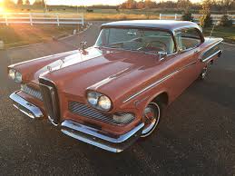 Image result for Sunset Coral 1958 Edsel