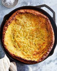 Nyt Cooking On Instagram This Savory Dutch Baby From Clarkbar Is Like Yorkshire Pudding Meets A Savory Dutch Baby Savory Dutch Baby Recipe Dutch Baby Recipe