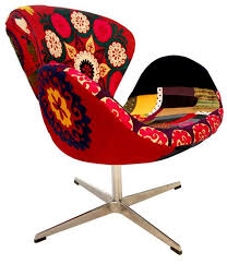 Distinguished Color Palette Adorning The Xalcharo Chair Collection Freshome Com Funky Chairs Furniture Chair