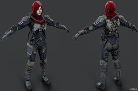 Echo Pack 3d Models Shadow Fall 3d Model Character Ninja Art