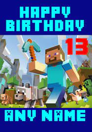 Send happiness & laughter with the perfect card today!. Minecraft Birthday Quotes Quotesgram