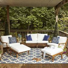 Modway Saratoga 5 Piece Outdoor Patio Teak Set Patio Teak Outdoor Set Outdoor Patio