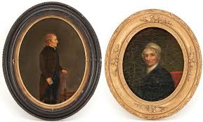 2 Cabinet Portraits, incl. Col. Henry Quackenbush, Rev. War sold at auction 
