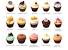 Cupcakes With Alcohol Pipettes