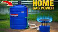No More Buying Gas Cylinders! How I Got Free Gas for Life with a 500L Green  Plastic Cylinder and PVC