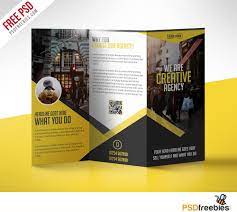 Corporate business flyer template with gradient color. Multipurpose Trifold Business Brochure Free Psd Template Download Psd