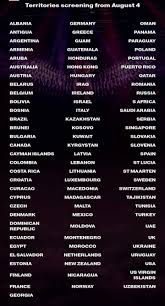 Blackpink consists of four members: Blackpink Official List Of Countries Where The Movie Will Be Available In Theaters