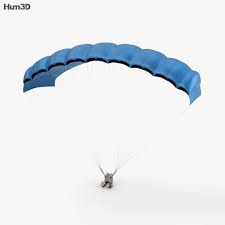 Parachute 3d Model Life And Leisure On Hum3d