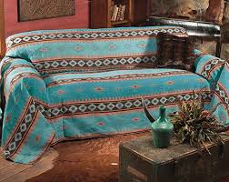 Black And Gold Couch Covers Black Forest Decor Skystone Turquoise Southwestern Sofa Cover Rustic Furniture Review Turquoise Sofa Southwestern Sofas Sofa Covers