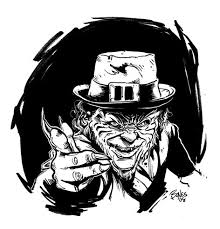 The Leprechaun By Mister Bones Deviantart Com On Deviantart Horror Prints Horror Movie Art Horror Drawing