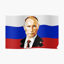 Vladimir vladimirovich putin (владимир владимирович путин; Wladimir Putin Posters Redbubble