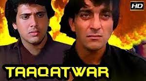 Taaqatwar 1989 Action Movie Govinda Sanjay Dutt Bhagwan Tanuja Youtube