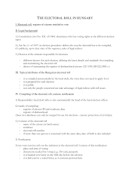 Http Aceproject Org Ero En Regions Europe Hu The 20electoral 20roll Pdf