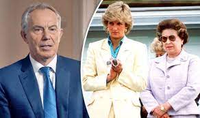 This article is more than 10 years old. Princess Diana 7 Days Tony Blair Reveals Shock Death Aftermath Shared With The Queen Tv Radio Showbiz Tv Express Co Uk