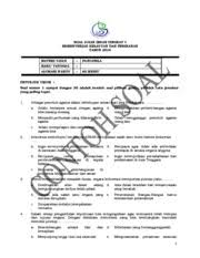 Contoh Soal Ujian Penyesuaian Image By Benj8hmbo