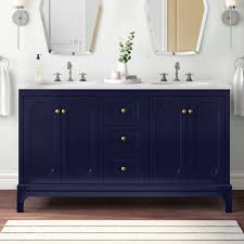 Check out our extensive range of bathroom sink vanity units and bathroom vanity units. Alcott Hill Sommer 60 Double Bathroom Vanity Set Reviews Wayfair