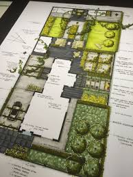 Design For A Private Garden Oldscool Hand Sketshed Gardenplan This Is So Beautiful Landscape Design Landscape Plans Architecture Presentation