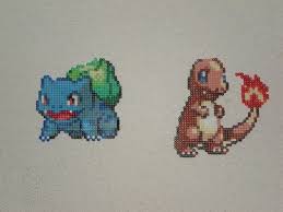 Bulbizarre Et Salameche En Perles Hama Mario Characters Character Fictional Characters