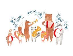 Animal Band Julianna Swaney Animal Drawings Animal Illustration Cute Animal Illustration