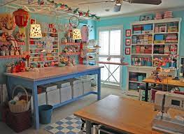 When i start a project, even a small project an inspiration board helps me decide what colors i'm drawn to, what feel i want the room to have and what elements. Lush Craft Room Studio Inspiration Sewing Room Inspiration Craft Room Design Dream Craft Room