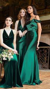 30 Sophisticated Emerald Green Wedding Ideas Emerald Green Bridesmaid Dresses Emerald Bridesmaid Dresses Satin Bridesmaid Dresses