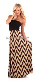 Black And Tan Chevron Maxi Dress Affordable And Trendy Boutique Clothing Maxi Skirt Trendy Boutique Clothing Chevron Dress Maxi Affordable Dresses
