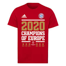 Ne manquez plus un match uefa euro 2016 grace a notre livescore de football. Adidas T Shirt Ucl Winner 2020 Official Fc Bayern Munich Store