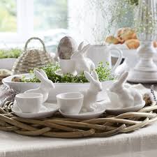 Loberon Eierbecher 4er Set Milly Weiss Werbung Eierbecher Osterdeko Ostern Deko Kuche Geschirr Osterhase Wohndeko Dekor Sugar Bowl Set Bowl Set Decor