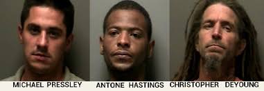 Three Men Facing Theft of Metal Charges