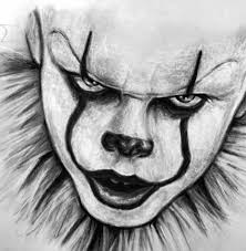 My Childhood Nightmare Scary Drawings Joker Art Drawing Art Sketches Pencil