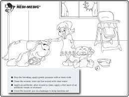 First Aid Coloring Book First Aid Wound In 2020 Coloring Books First Aid For Children First Aid