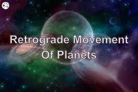 meaning of retrograde planets in astrology