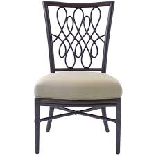 Mcguire Barbara Barry Script Side Chair Found On Polyvore Featuring Home Furniture Chairs Dining Chairs Side Chairs Mcguire Furniture Rattan Dining Chairs