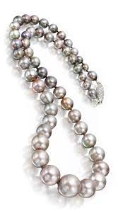 It begins with just a couple of pearls (see picture, top necklace) and you keep adding pearls how many pearls do you add at a time? A Single Strand Natural Grey Pearl Strand Necklace Grey Pearl Necklace Real Diamond Necklace Natural Pearl Necklace