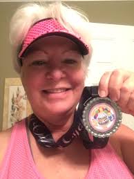 Racing with a beer can and hose at 60-69 age group