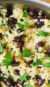 Black Beans And Rice In Rice Cooker Recipe Cilantro Lime Black Bean Rice In 2020 Gluten Free Sides Dishes Rice Side Dishes Recipes