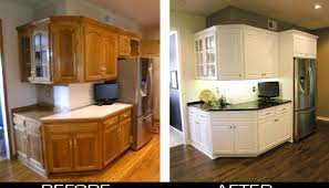 Refacing kitchen cabinets might be superficial, but the results and savings are dramatic. 50 How To Refinish Oak Kitchen Cabinets Kitchen Cabinet Lighting Ideas Check More At Http Cost Of Kitchen Cabinets Refinish Kitchen Cabinets Kitchen Design