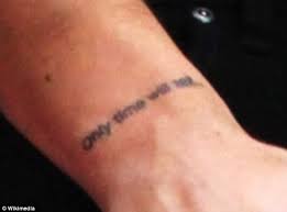 Only time will tell if the two will remove or alter their ink, but honestly, signs point to them leaving it in tact, if you ask me. Liam Payne Unveils New Tattoo I Figured It Out On His Forearm A Lyric From An Upcoming One Direction Song Daily Mail Online