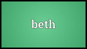 Beth Meaning