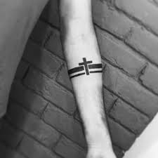 Subtle twig tattoo on the arm. 122 Forearm For Men Tattoo Ideas