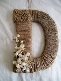 The Letter D Homemade Decor Handmade Home Decor Letter A Crafts