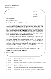 Doc English Assignment Atau Tugas Bahasa Inggris Personal Letter Ahmad Sejathi Academia Edu