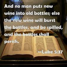 Image result for new wine in the bible