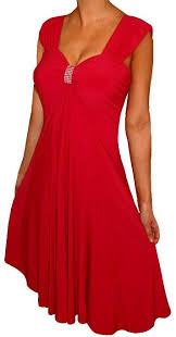 Amazon Com Funfash Womens Plus Size Empire Waist Cocktail Cruise Plus Size Black Dress New Clothi Plus Size Cocktail Dresses Plus Size Red Dress Cruise Dress