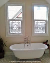 A stained glass window treatment is a great way of adding colour. Colorado Springs Stained Glass Bathroom Stained Glass Windows Colorado Springs Stained Glass